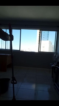 Making Sure the Floors Are Sparkling Clean Before I Make More Content