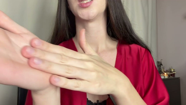 Skinny_lady69: Asmr Slow Hand Movements, Plucking Away Your Stress &amp; Anxiety