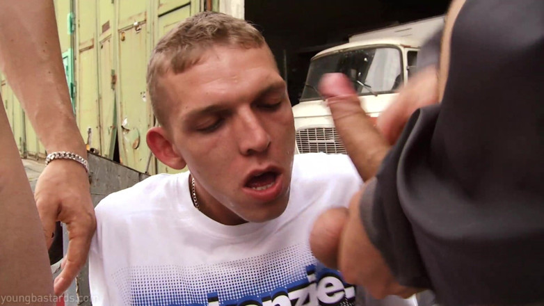 Young Bastards: Two Chavs Use Work Buddy's Fuckholes