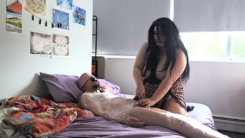 MyPrejacBoyfriend: Mumified post orgasmus!