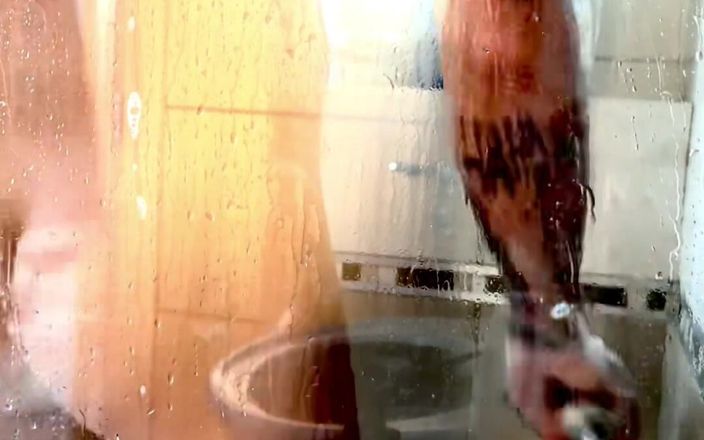 Bzik23: Shower Time in Bedroom Which Window and Jerking