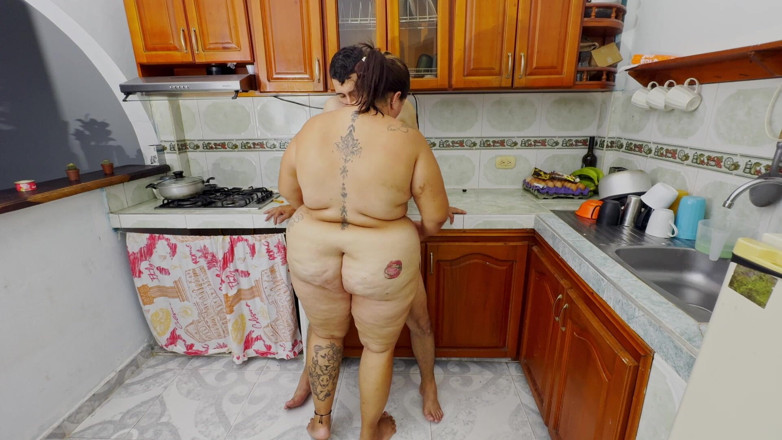 Lexly_16: Sex in the Kitchen with the Neighbor