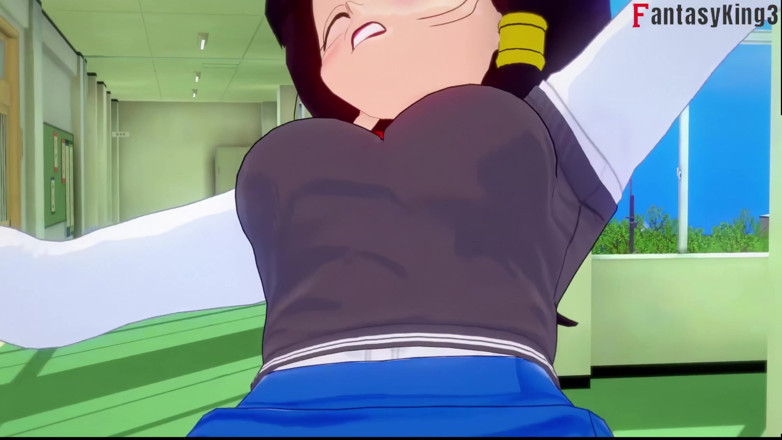 Fantasy king: Android 18 Danse pour Gohan à l’université - Série Dragon Ball Zex