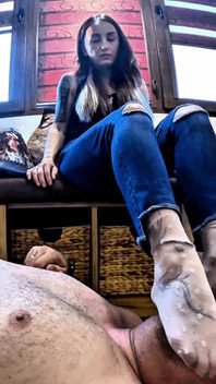 Crushed Beneath My Boots - Real Humiliation for the Slave