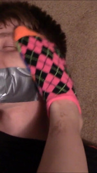 Peeking Boyfriend Turned Into a Foot Smelling Slave