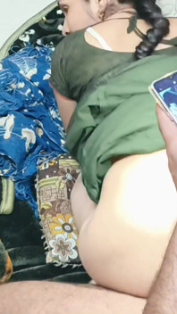Nekrácené hindské sex video Janvibhabhi, full HD hindský sex