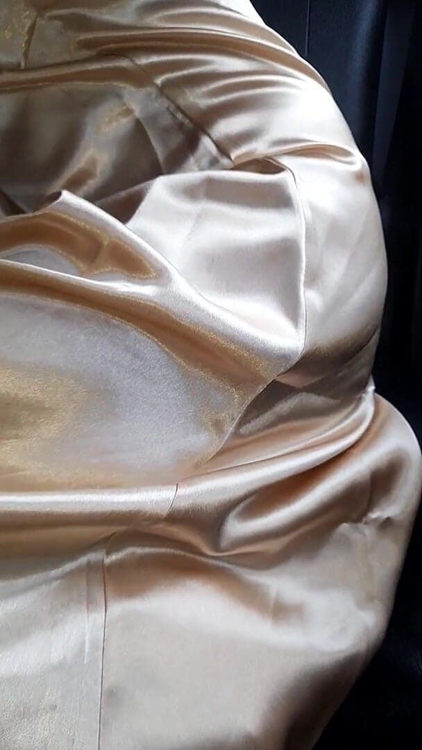 Gold Satin Dress Masturbation and Cum Inside Dress (Naomisinka) Gold Satin Dress Masturbation and Cum Inside Dress (Naomisinka)