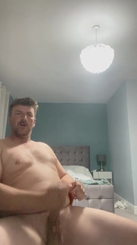 Horny Stepdaddy Wanks and Fingers Arse