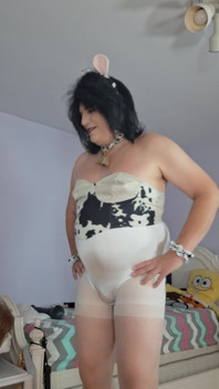 I Am Going to Do the Cow Dance and Moooo! He Is Going to Mount, Breed Me Then Plug Me with My Tail!
