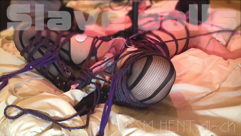 BDSM_HENTAI-ch: Slavedoll Training: Braided Shibari Bondage, Crazy with Whipping. (05-)