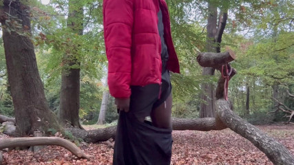 MrMagicDevil: Bara wiggling, skakar och gnugga det i skogen