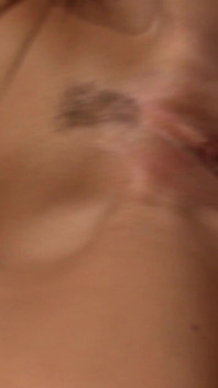 Pretty brunette, India Summer, gets it on with a rough looking dude in a garage, Squirts As She Gets Fucked