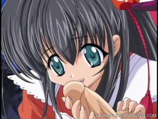 Fuck Me Like a Monster: Hentai living girls have sex