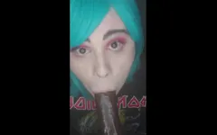 Metal Sissy Mykella Sucks You Backstage