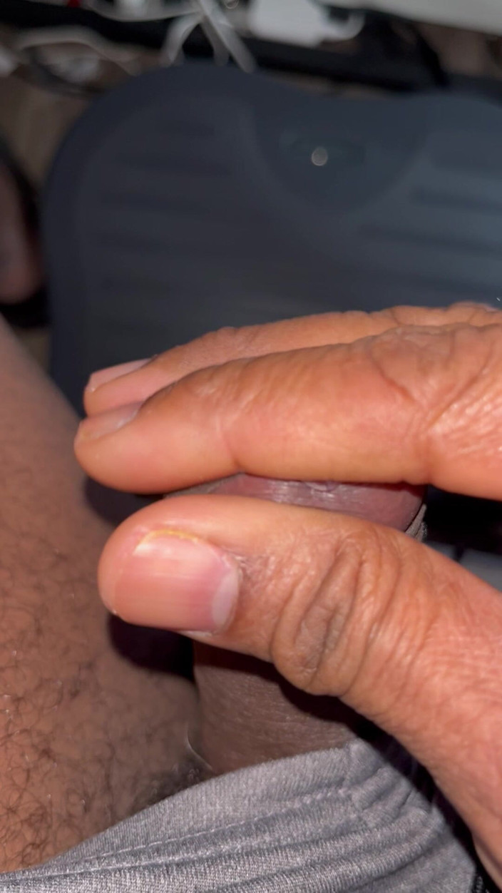 Jamaican Cock: Jerking off My Black Cock