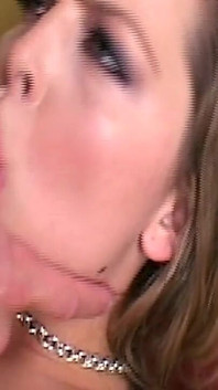 Hot Girl Sucks Hard Cocks