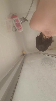 Orgasm While Showering and Shaving