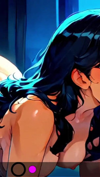 Technicien de cabine baise l’hôte dans le studio Cowgirl Un creampie - Généré par IA