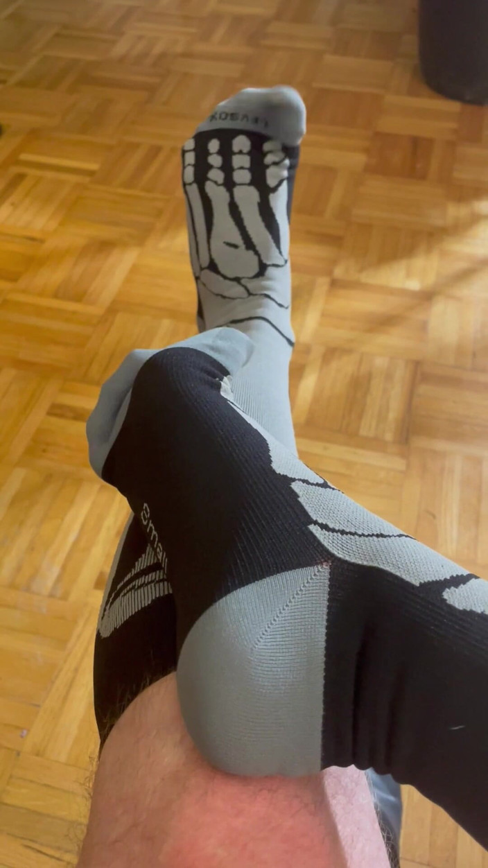 C-Spot: Cspot in Skeleton Socks