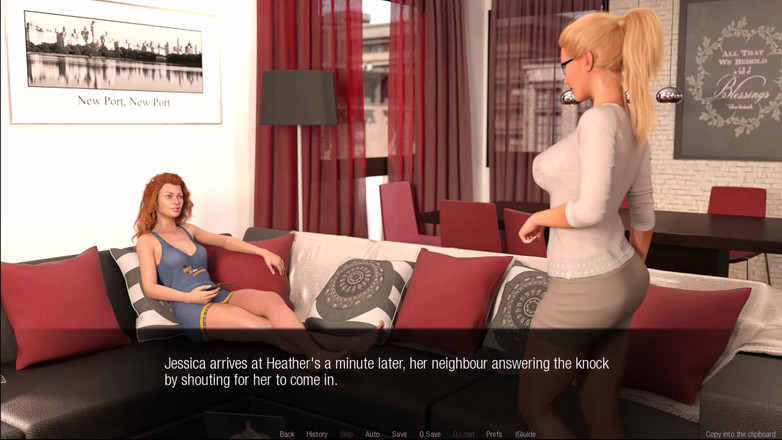 Kitty Gamer: ジェシカ・オニール3 ジェシカとコナーがヘザーとスリーサムをした