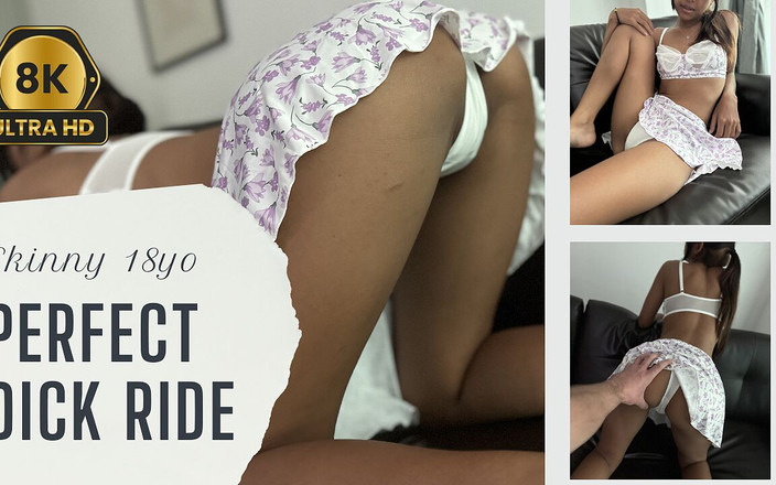 Tommy Stone: Flaca de 18 años monta polla perfecta