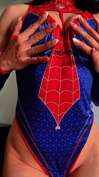 Exclusive! Pounding Tight Pussy - Spiderman Version
