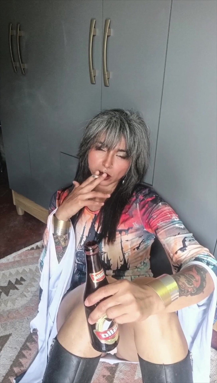 Casia Castro: Drink in One Hand, Cigarette in the Other… and My...