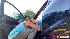 Hung Papi: Rabuda Com Fome De Pau Pendurada Papi Thug Fode Criado...