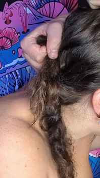 Usado como um fleshlight humano - desleixado, amordaçado e engolido tudo