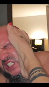 Foot job a hardcore foot fetiš