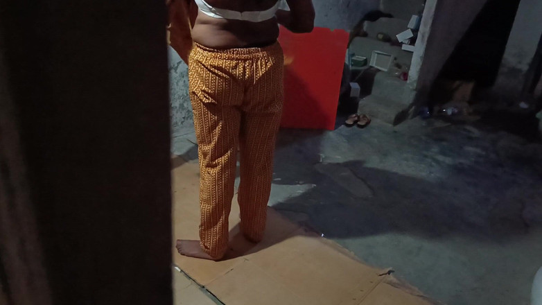 Nirman: Big Ass Bhabhi Changing Her Clothes and Boy Watchig