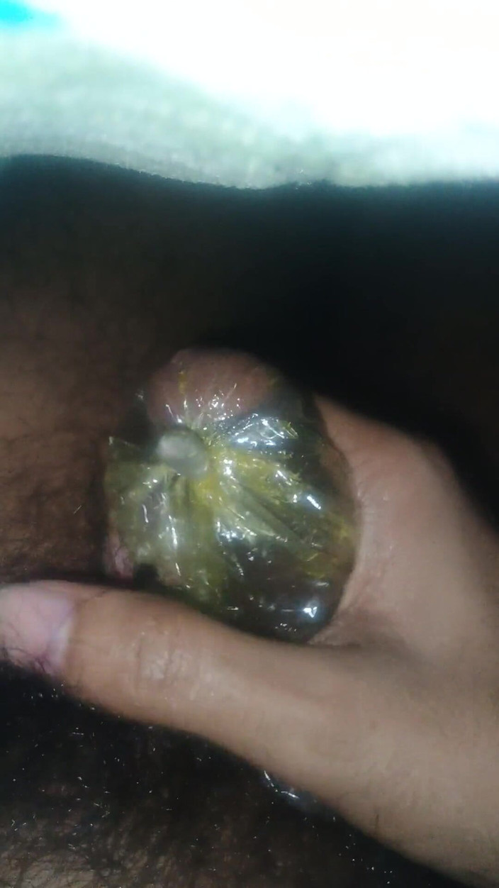 Hot_bobby: Big Black Indian Cock Hardcore Masterbate with Oily
