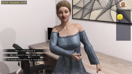 Dirty GamesXxX: Office Seduction: first day at work ep 2