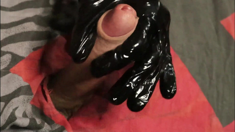 SEXY_GUYBEST: 라텍스 장갑으로 애널을 따먹히는 아름다운 하드코어 자지 1부