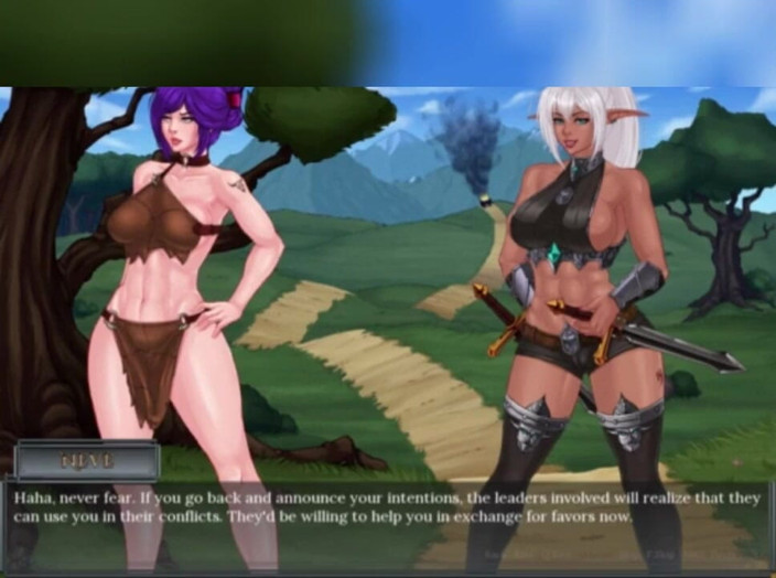 3DXXXTEEN2 Cartoon: Sabia este dusă în tabăra Orcului. Porno 3D, sex cu desene animate