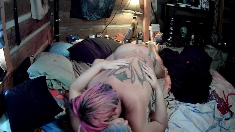 House of whorrors vault of darkness: Sex Slave Athena &amp; Her Mistress Cy Making Translesbian Love