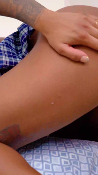 Ragazza Ebano Bollente Prende Nel Culo
