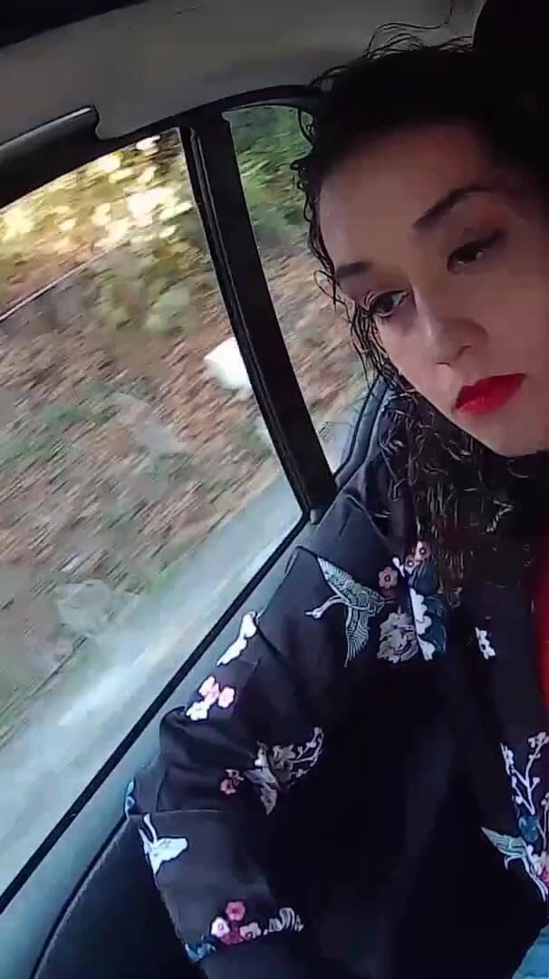 Turkish Born Teen Jasmin Babe on the Way to Her Next Gangbang Party (Club Express)