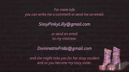 Dominatrix Frida: SissyPinkyLilly - sissy maid - part 1