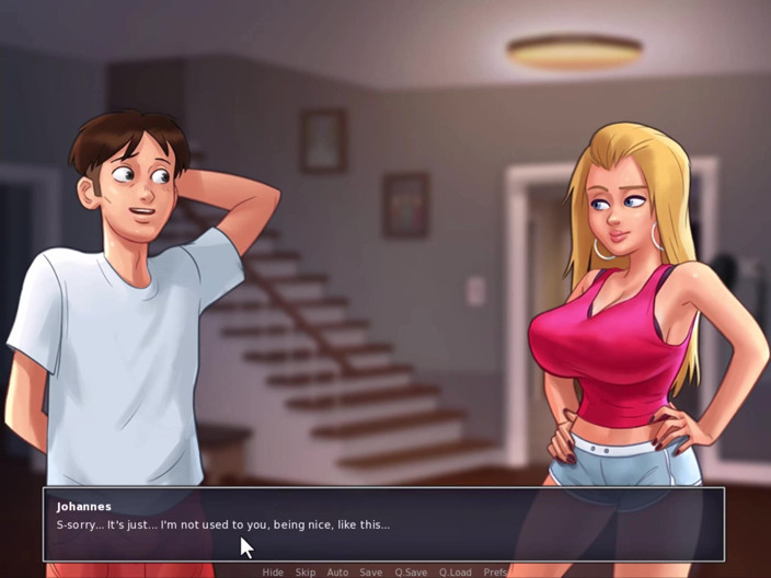 Johannes Gaming: Summertime Saga - ฉันต้องจ่ายเงินให้เจนนี่ถึงจะได้เห็นนมเธอ