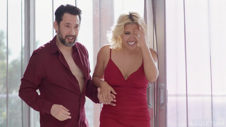 Adult Time: Čas pro dospělé - nadržená sexy manželka Scarlett Sage vyměňuje manžela...