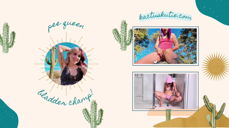 Kactus kutie: Barbie frota su peludo coño