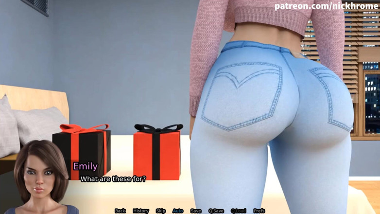 Visual Novels: SexBot 55 - le milf si divertono in corsetti