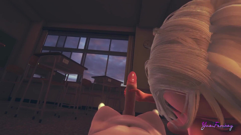 Yaoitube: Femboy Yaoi - Osuke geniet van zijn lessen