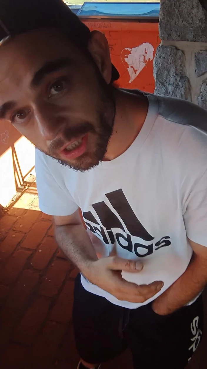 jerkofflover: Playing with Him in Shorts