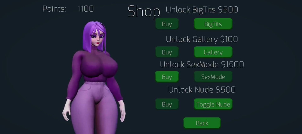 Xr Gamer: Chica sexy con grandes tetas y gran culo