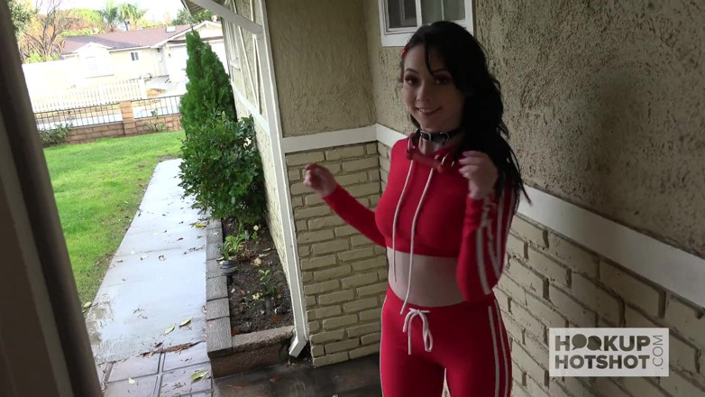 Hookup Hotshot: Curvy teen Athena Rayne goes on rough sex first date...