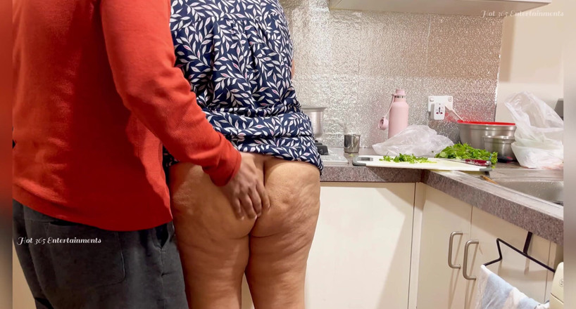 Hot 365 Entertainments: Romantic Indian Couple - Sexy Wife’s Night Wear Lifted up, Ass...