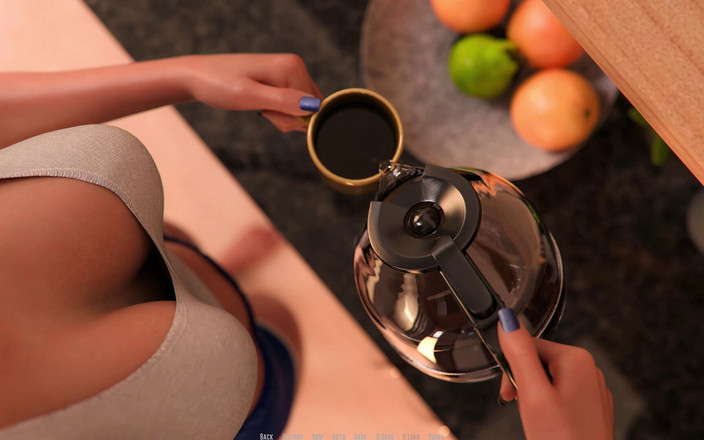 3D Cartoon Porn: Dominos Beach 3 топлес пляжні красуні