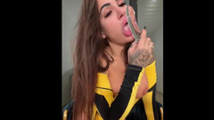 Susy Gala: Sexy Tarantino Cosplay - Sání robertku a Nadržená show - Susy Gala